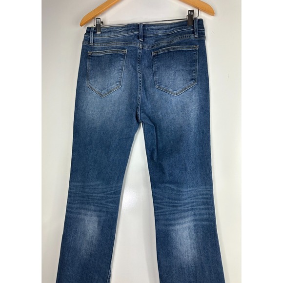 Driftwood Denim Kelly Bootcut Jeans Blue Medium Wash Cotton Blend Stretch 30 - Picture 7 of 10